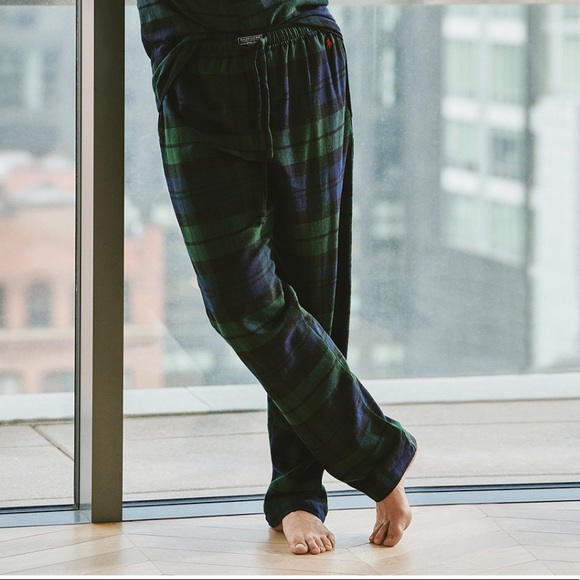 Men’s Ralph Lauren Flannel Pajamas Pants- Size S - Picture 2 of 2